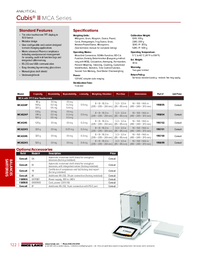 Thumbnail of document Data Sheet - Cubis II Series MCA